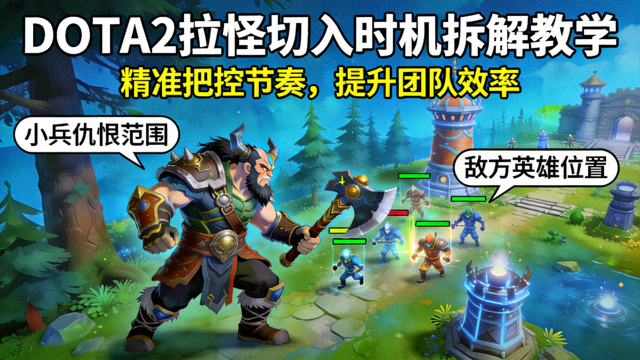 DOTA2拉怪切入时机拆解教学封面图